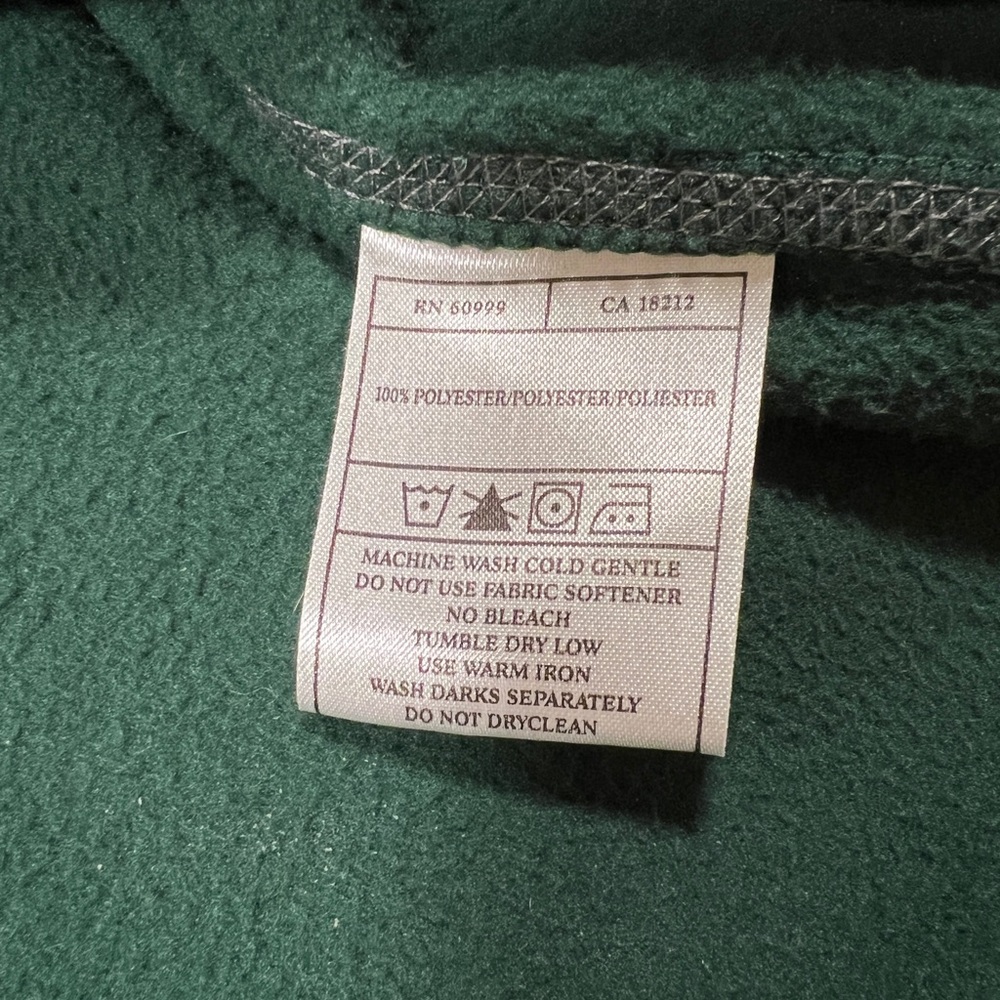 New York Jets Fleece Quarter Zip Pullover - Picture 4 of 5